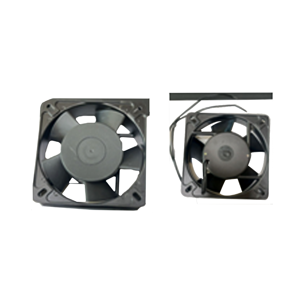 VENTILADOR PARA EQUIPOS ELECTRONICOS, 3.5 PULG, 100MA, 50-60HZ, PLASTICO, 2300 RPM, 110V AC