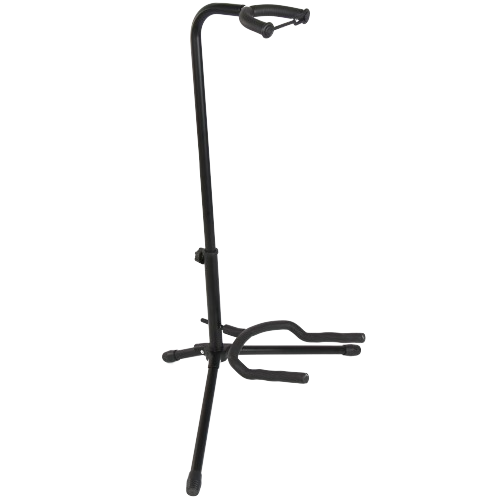 SOPORTE DE PISO BASE TRIPODE PARA GUITARRA SENCILLO, ALTURA 63-93CM