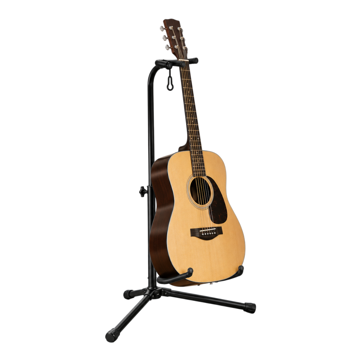 SOPORTE DE PISO BASE TRIPODE PARA GUITARRA SENCILLO, ALTURA 60-80CM