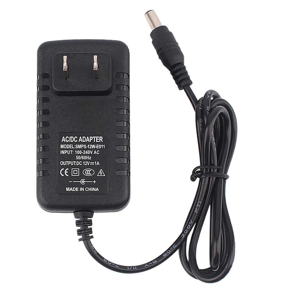 ADAPTADOR DE VOLTAJE FIJO PARA TECLADOS YAMAHA, 12V, 1A, 12W, CONECTOR 5.5MM X 2.5MM