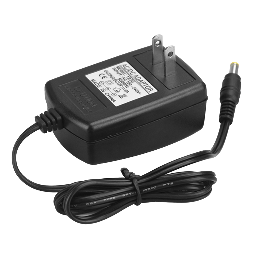 ADAPTADOR DE VOLTAJE FIJO, 12V, 2A, 24W, CONECTOR 5.5MM X 2.5MM