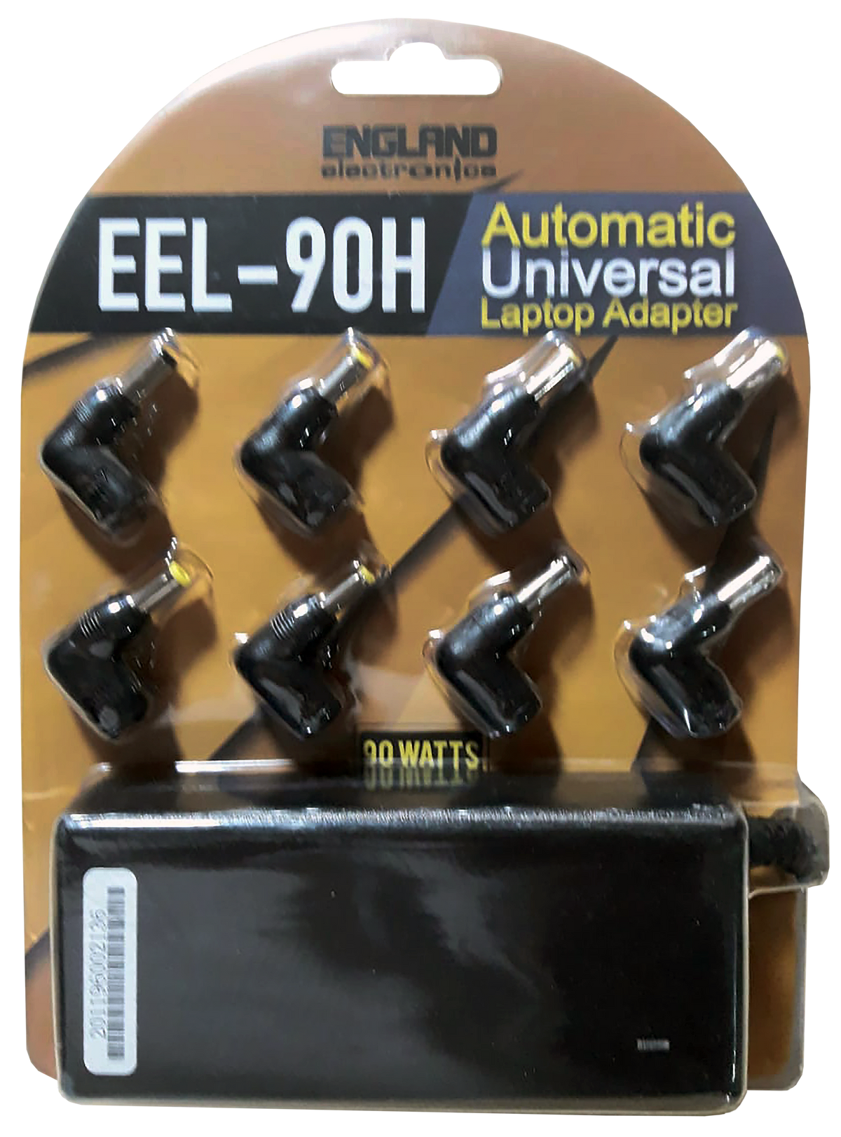 ADAPTADOR DE VOLTAJE PARA LAPTOP, 20V, 6A, 90W, 10 DC TIPS, 100/240V AC