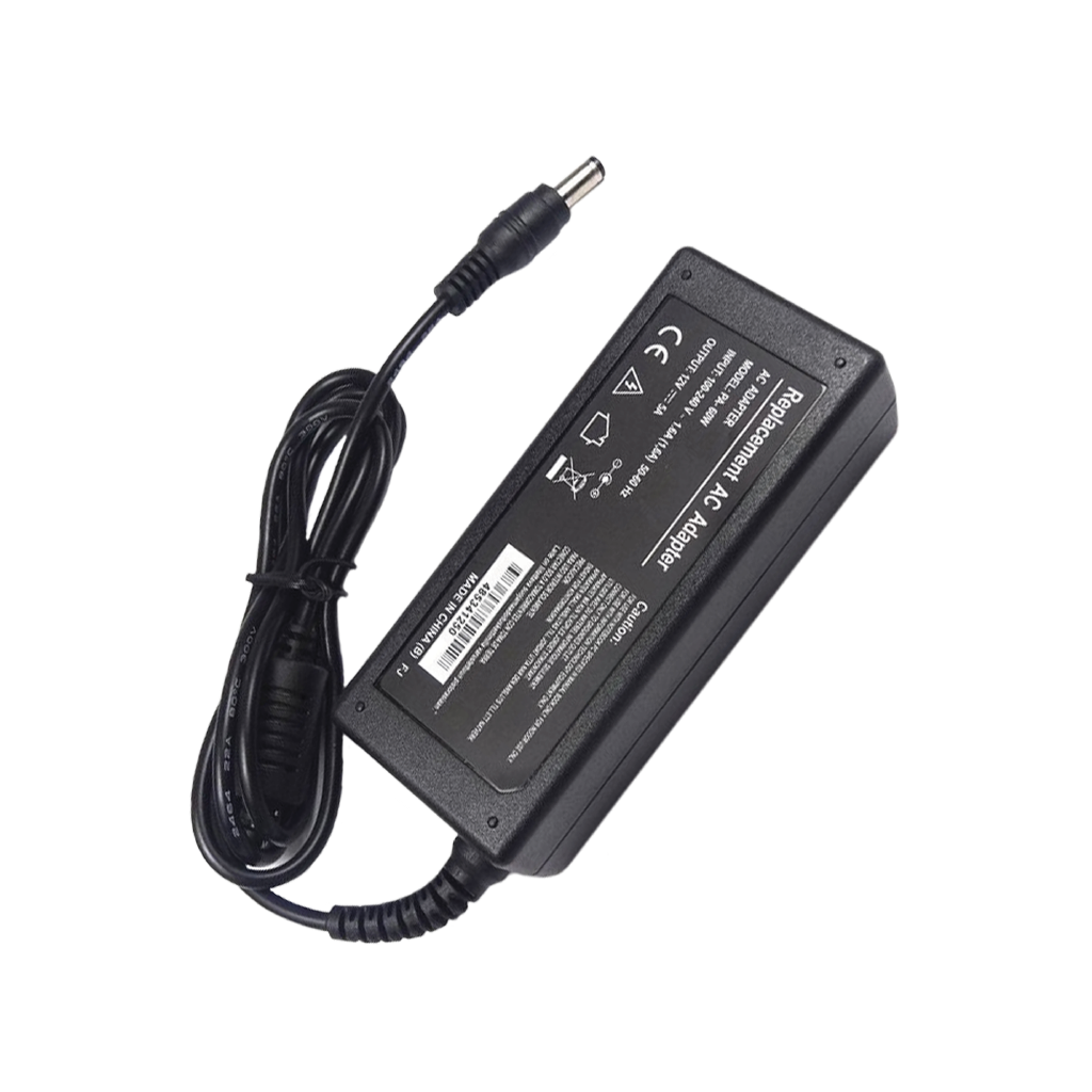 ADAPTADOR DE VOLTAJE FIJO, 12V, 5A, 30W, CONECTOR 5.5MM X 2.1MM