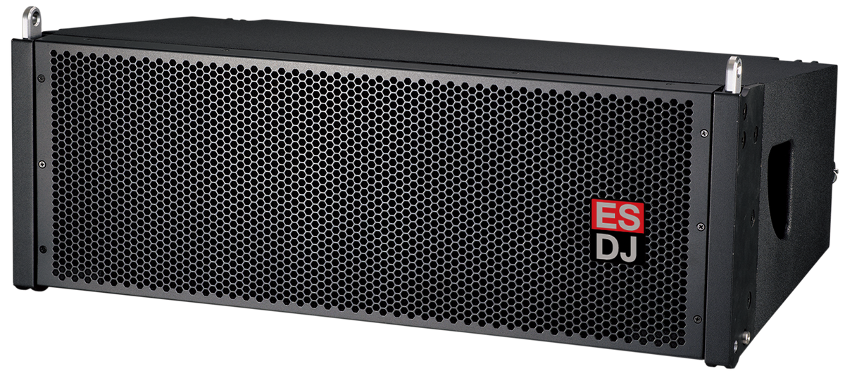 LINE ARRAY BI-AMPLIFICADA 2X10PULG., 1000W MAX LF/150W MAX HF, 136 DB