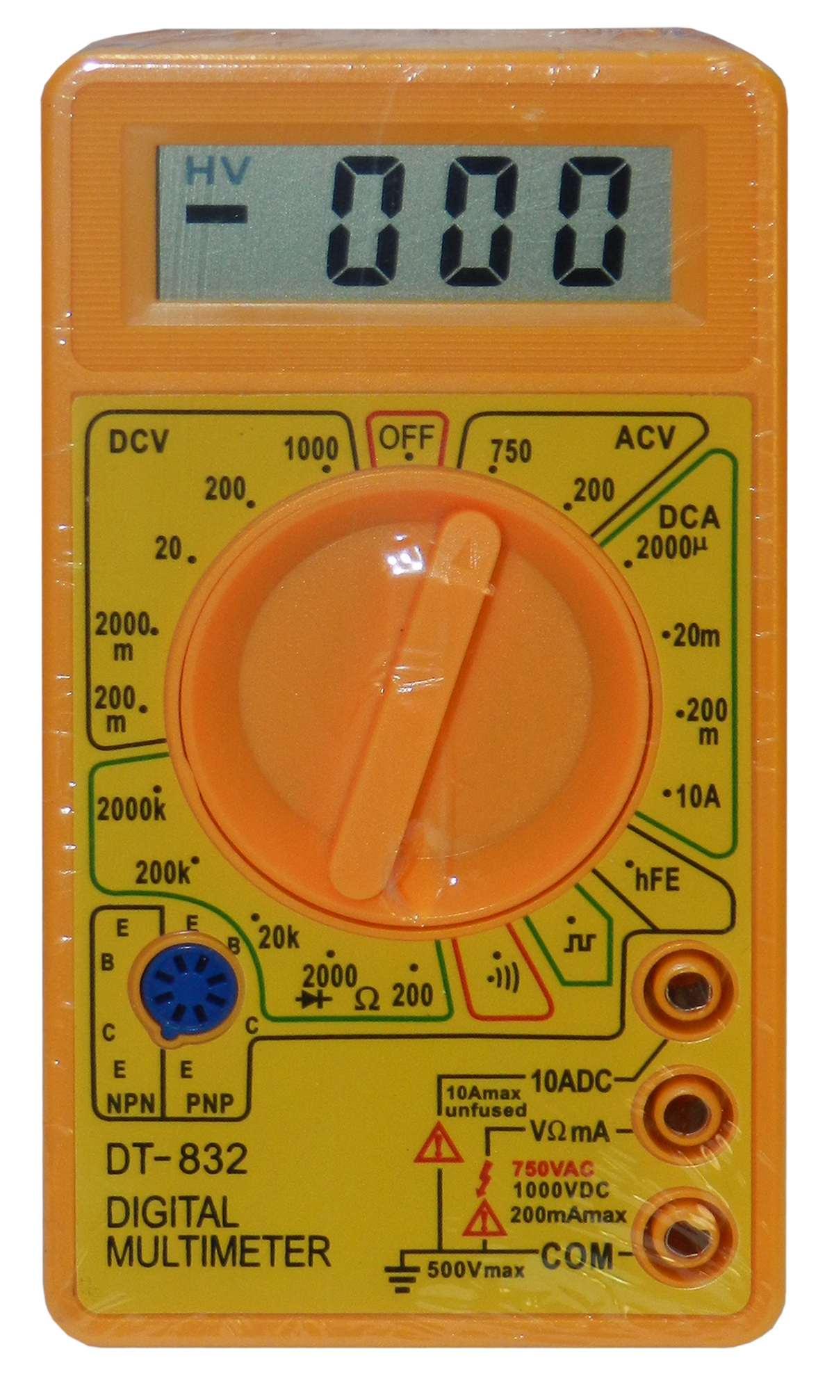 MULTIMETRO DIGITAL CON BUZZER