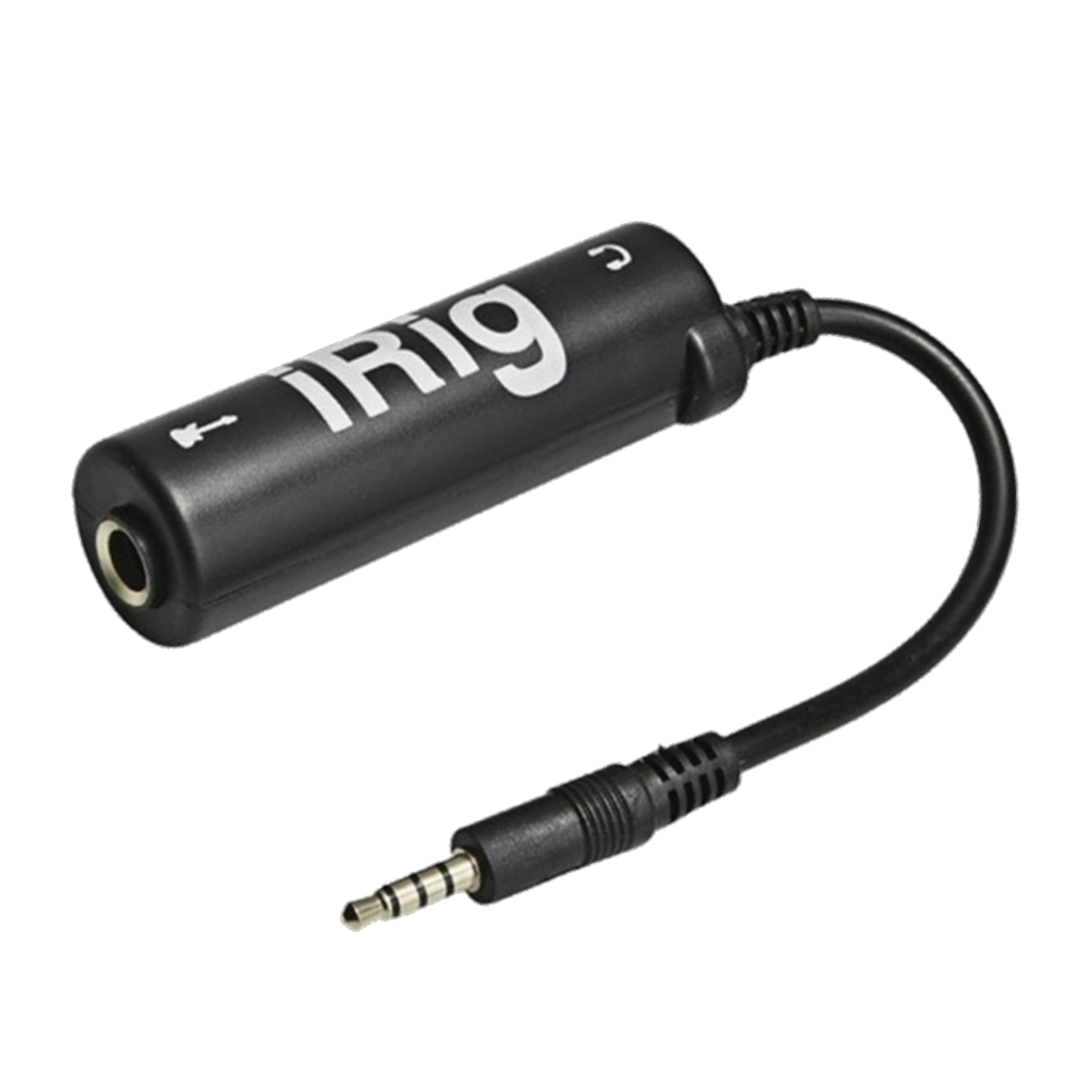 INTERFACE DE AUDIO PORTATIL PARA CELULAR, COLOR NEGRO