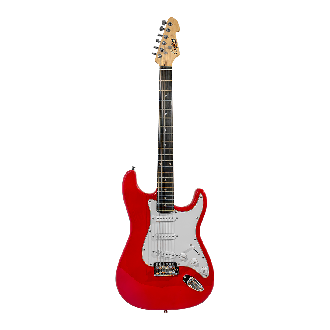 Guitarra eléctrica roja, England Legends