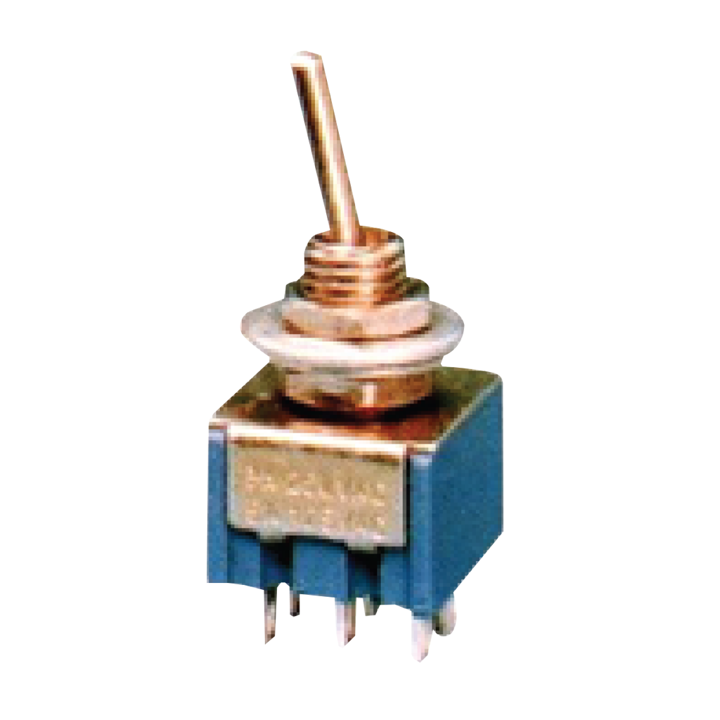 SWITCH OJO DE CANGREJO, PALANCA, 2 POCICIONES, 3 PINES, ON/ON, 250V, 2A DPDT
