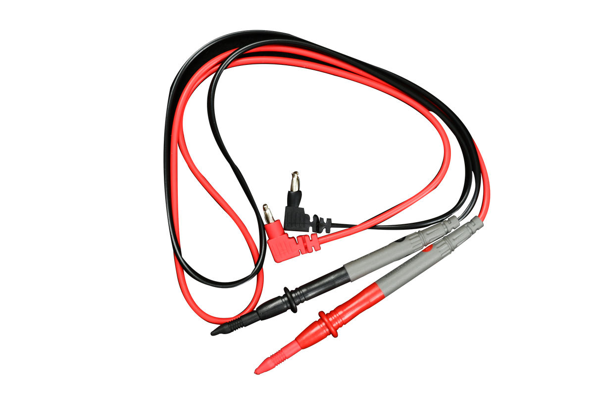 PAR DE PUNTAS CON CABLE PARA MULTIMETRO, 1.5CM