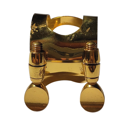 ABRAZADERA PARA BOQUILLA DE SAXOFON, METALCROMADO