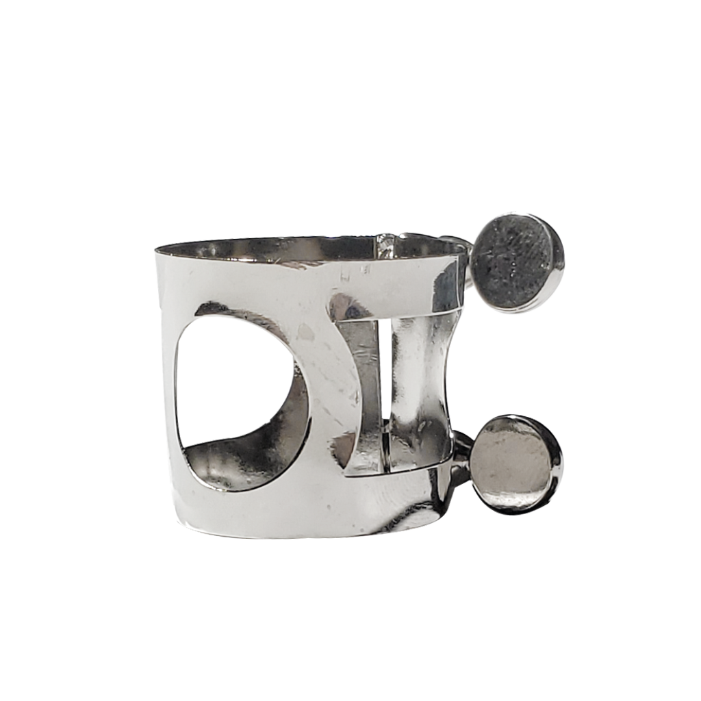 ABRAZADERA PARA BOQUILLA DE CLARINETE, METALCROMADO
