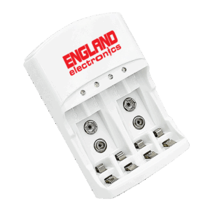 Pila/Bateria Cargador de Pila AA/AAA/9V   Plástico Duradero   300 mAh 110-220 V ENGLAND ELECTRONICS EEL-240