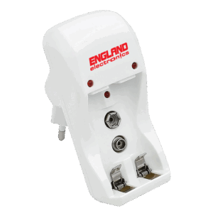 Pila/Bateria Cargador de Pila AA/AAA/9V   Plástico Duradero   300 mAh 100-240 V ENGLAND ELECTRONICS EEL-120