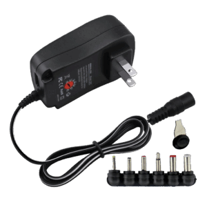 Inteligente 3-4.5-5-6-7.5-9-12 V Voltaje de Salida, 30 W Poder, 2000 mA Carga Máxima, 6 Plugs DC (Diferentes), ENGLAND ELECTRONICS EEL2000-USB