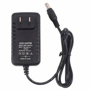 Fijo 12 V Voltaje de Salida, 1000 mA Corriente, 12 W, Conector 5.5 x 2.5 mm, Negro, ENGLAND ELECTRONICS EEL-121