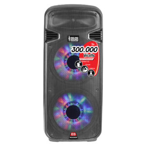 CAJA AMPLIFICADA 2×15 PULG, 300.000 W, ENGLAND SOUND, ES-6GAB ROCKER 215 LED