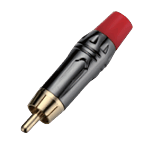 Plug RCA Plug RCA Macho, Aleación de Zinc con niquelado, ENGLAND SOUND PRO ES-PMR3540