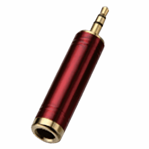 Plug Adaptador Plug 1/4" Hembra a 3.5mm, Aleación de Zinc con niquelado, ENGLAND SOUND PRO ES-PA1435