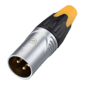 Plug XLR Plug XLR macho de 3 Pines, Aleación de Zinc con niquelado, ENGLAND SOUND PRO ES-XMC33