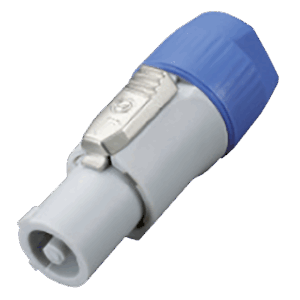 Plug POWERCON Powercon 4 pines, Aleación de PA, 20A, ENGLAND SOUND PRO ES-PWC32