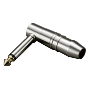Plug 6.3 mm Plug Monofónico 1/4 Tipo L, Aleación de Zinc con niquelado, Aislación Baquelita, ENGLAND SOUND PRO ES-PM328L