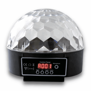 Luz LED Bola de Cristal RGBWY (5 en 1) , ENGLAND LIGHTING ELT-6P-3R