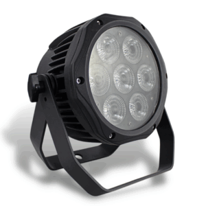 Luz LED Par Tacho RGBWY 5 en 1 , ENGLAND LIGHTING ELT-7P-100R