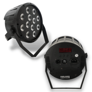 Luz LED Par Tacho RGBW 4 en 1 , ENGLAND LIGHTING ELT-12LEDP-R