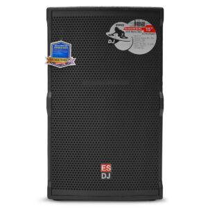 Parlante Amplificado de Madera 15 pulg, 1000W RMS, England Sound, Serie Live