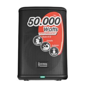 CAJA AMPLIFICADA PRO, DE 8 PULG. 100 W ES-POWERMAX 8-BAT